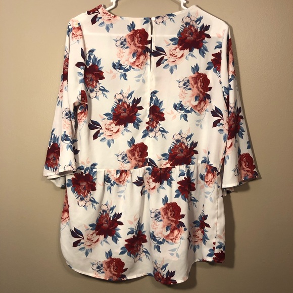 Floral Blouse - Picture 3 of 3